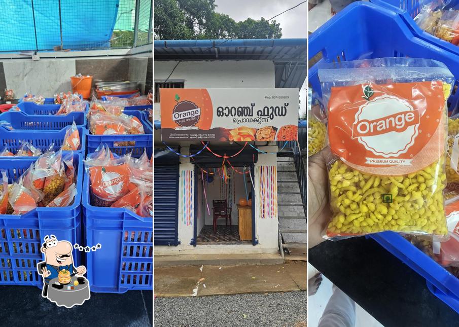 Food at Orange Food Products, Punnad
