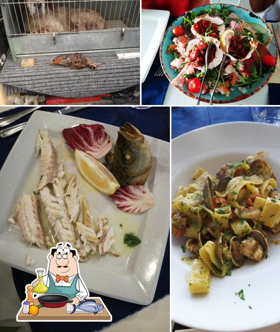 Ristorante Sapore di Mare serve un menu per gli amanti del pesce