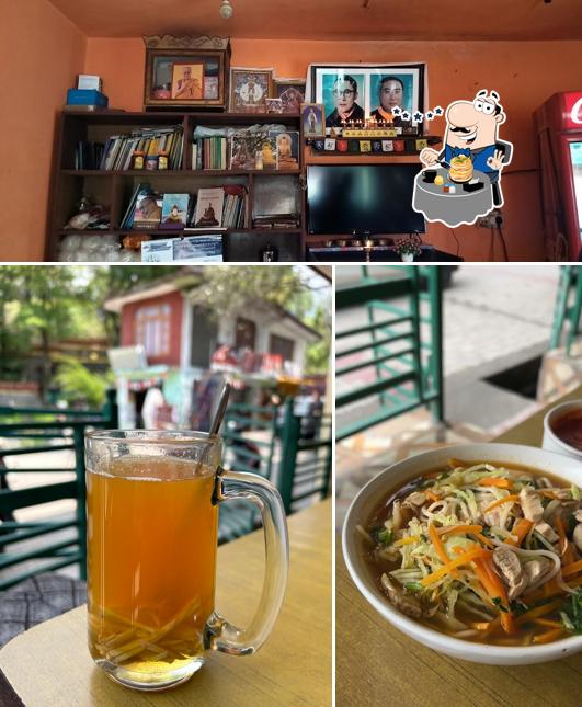 Among various things one can find food and interior at Tashi Yangzom Restaurant