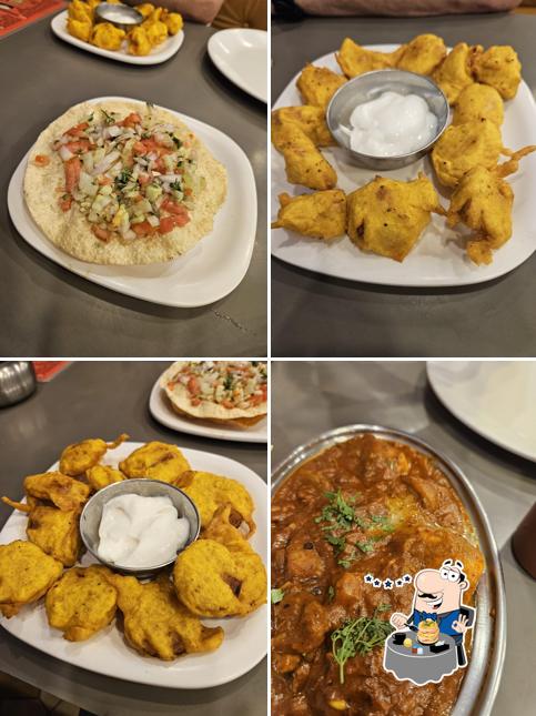 Food at The Great E Punjab AC Family Restaurant