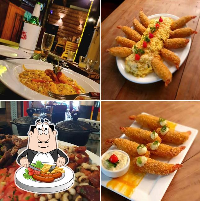 Platos en Fulô de Mandacaru Bistrô