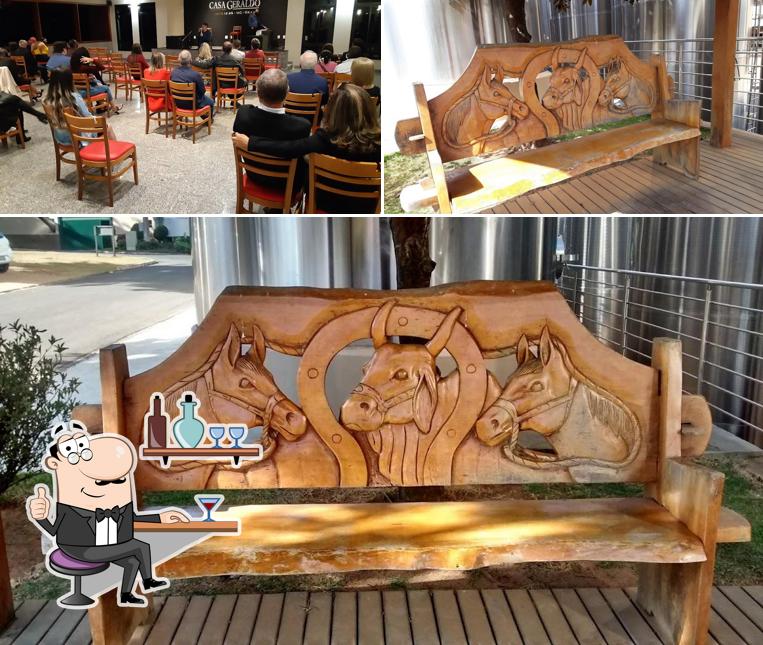 Veja imagens do interior do Casa Geraldo