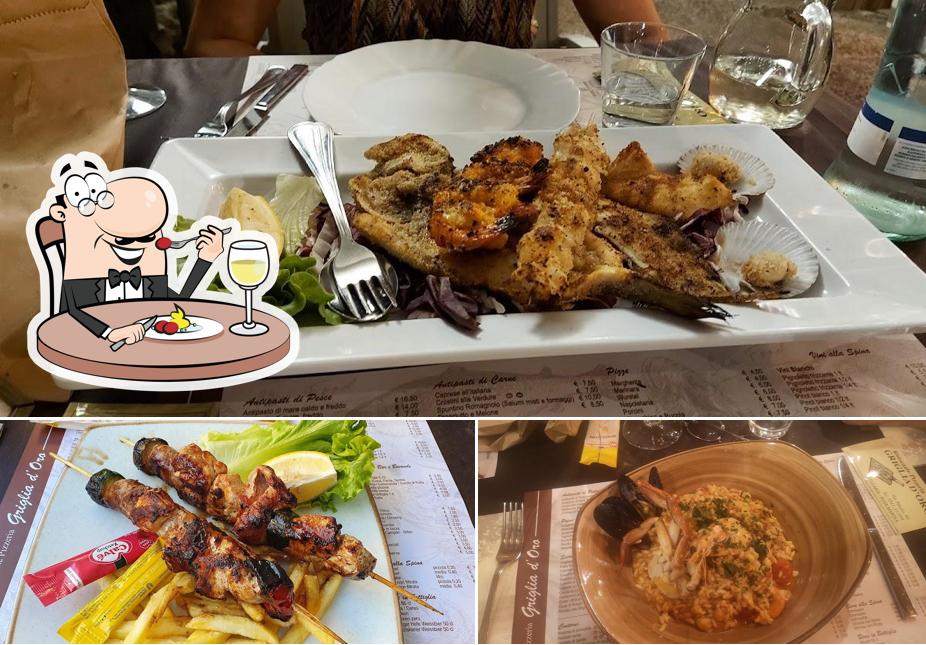 Cibo al Ristorante La Griglia D'oro Di Bellaria Igea Marina