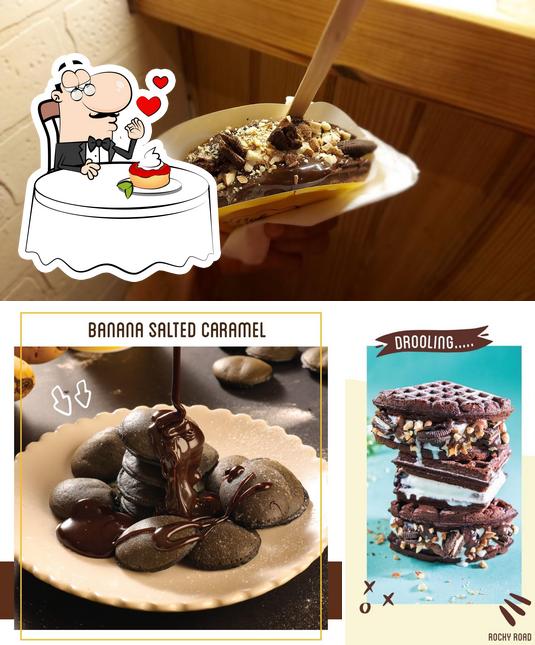 The Belgian Waffle Co provides a variety of sweet dishes