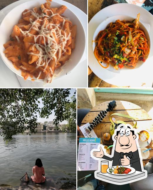 Meals at Hello boho Lakeview rooftop cafe