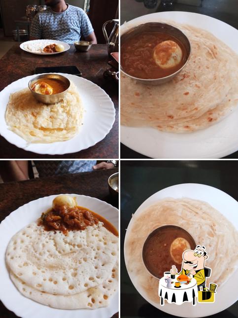 Food at Edens Restaurant