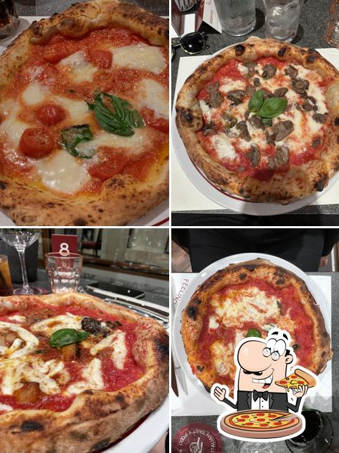 Scegli tra le molte varianti di pizza