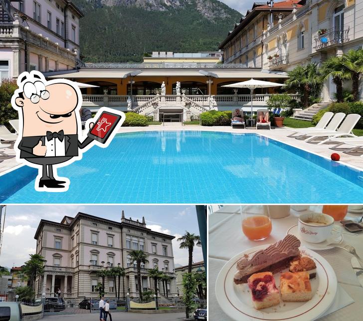 Questa è la foto che mostra la esterno e bevanda di Grand Hotel Liberty