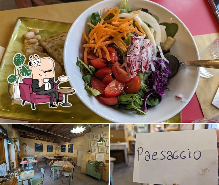 Gli interni di In Pasta - cibo e convivio