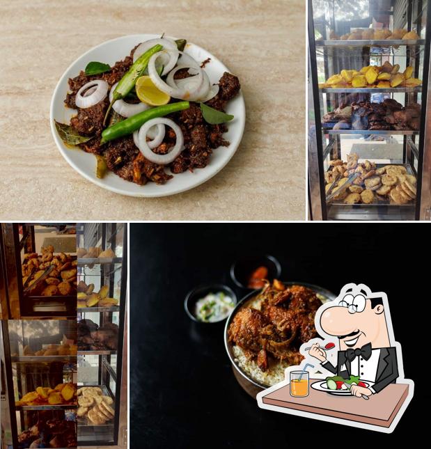 Food at Mubarak Restaurant