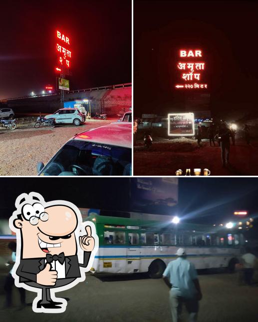 Look at the image of NEW AMRUTA RESTAURANT & BAR