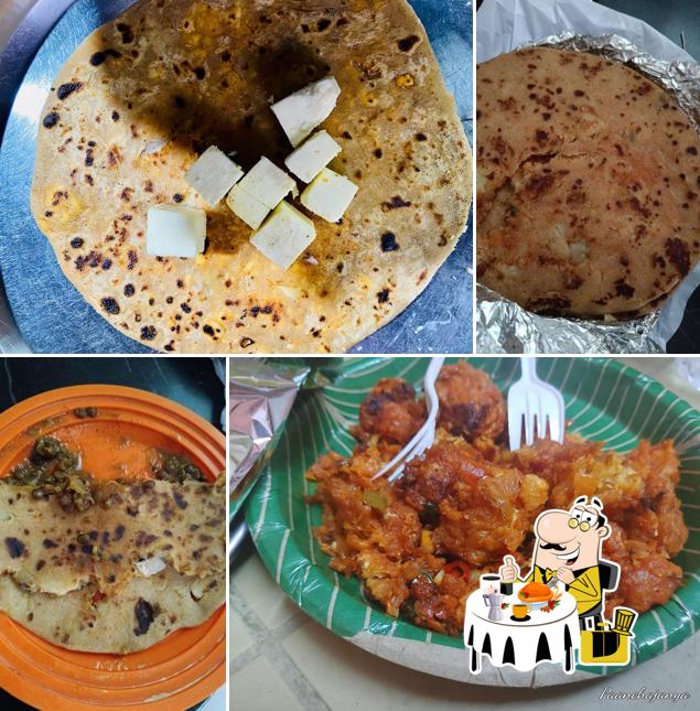 Food at Punjabi Paratha House