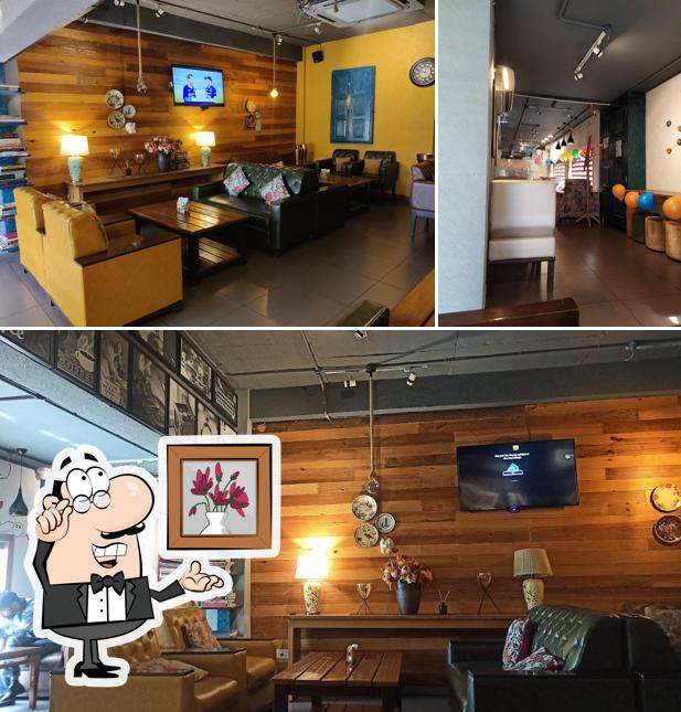 The interior of Barista Cafe & Lounge