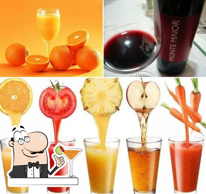 Prenditi un drink dal menu