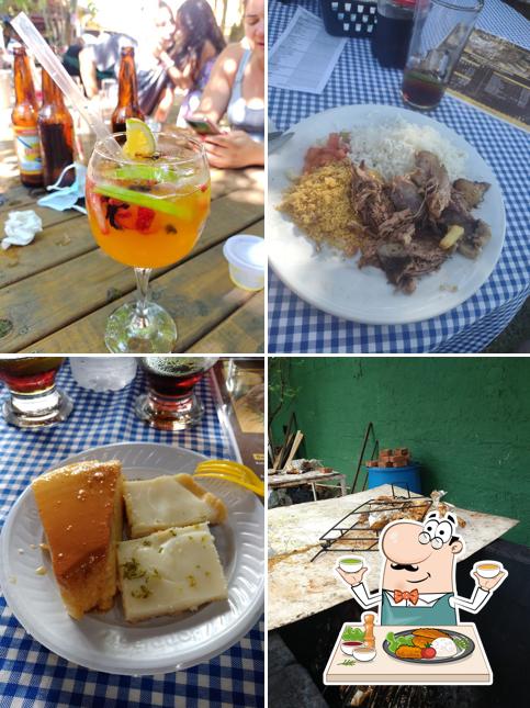 Comida em Costela De Chão Grãos De Arroz