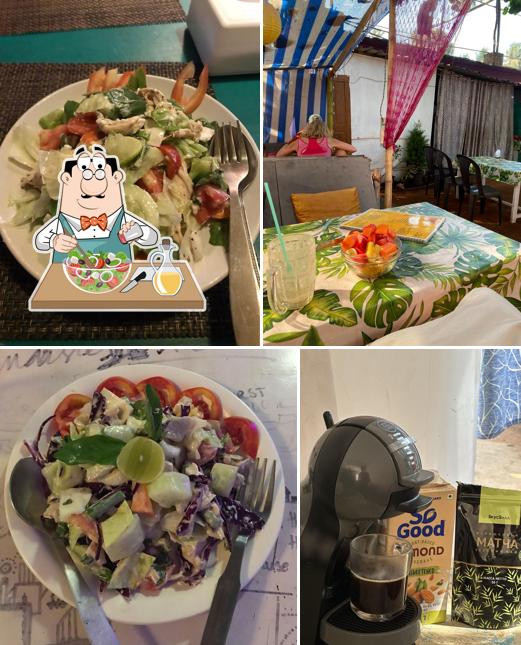 Greek salad at People's Garden