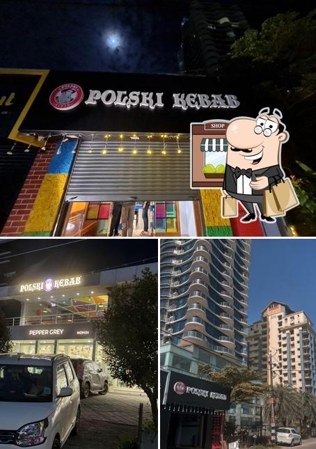 The exterior of Polski Kebab
