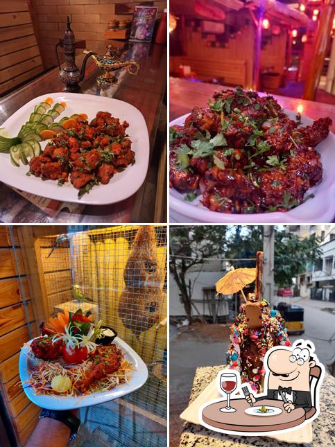 Food at The Frozen Village Restaurant , Chinese , Pizzeria & Ice Creams