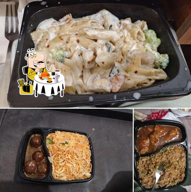 Food at Woody's Grill