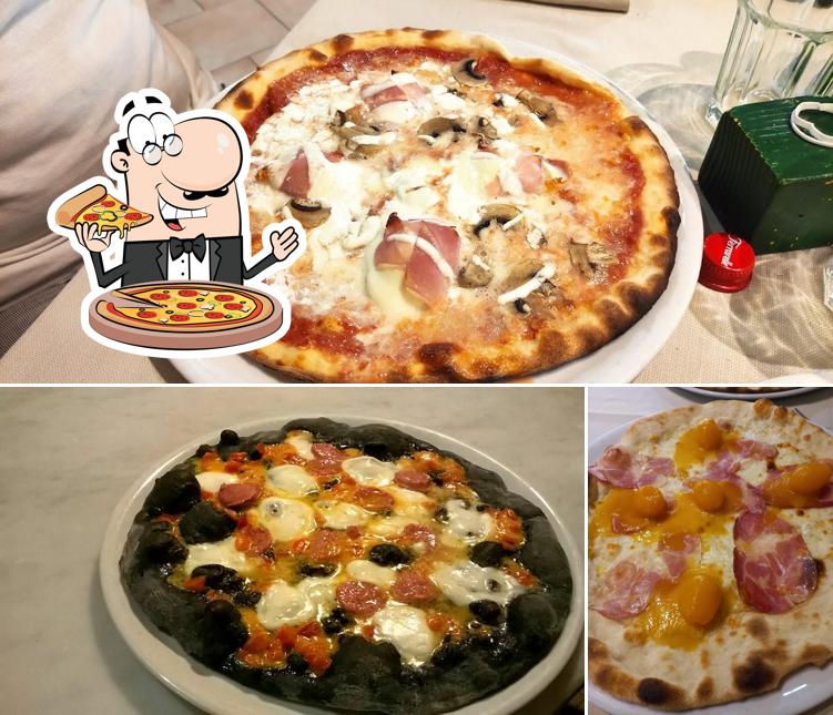 Ordina tra le svariate varianti di pizza