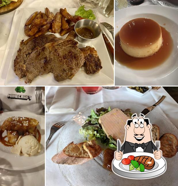 Steak at Le Basilic