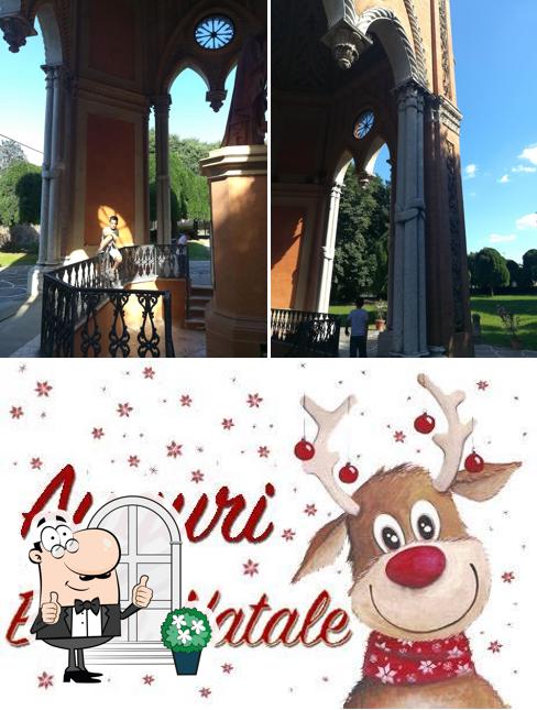 Puoi goderti l'aria fresca da seduto all'esterno di NUOVA GESTIONE ANTICA OSTERIA PIZZERIA SAN GEMINIANO