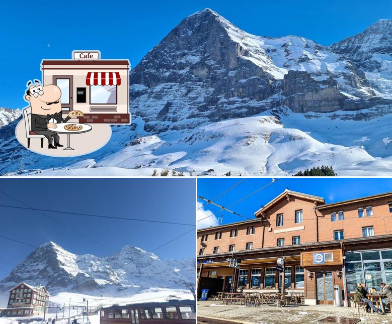 Gli esterni di Bergrestaurant Kleine Scheidegg