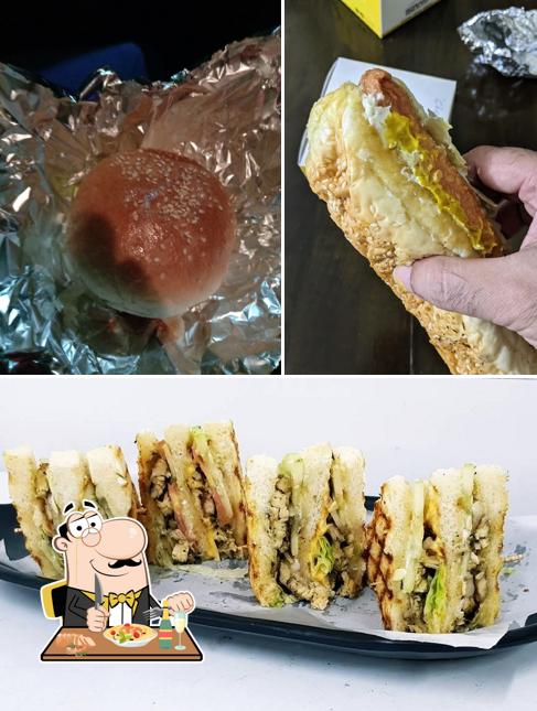 Food at Burger Spot