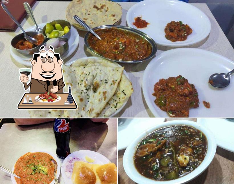 CLASSIC VEG. RESTAURANT serves meat dishes