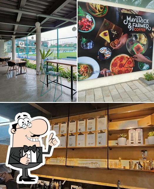 Here's a picture of Maverick & Farmer Coffee