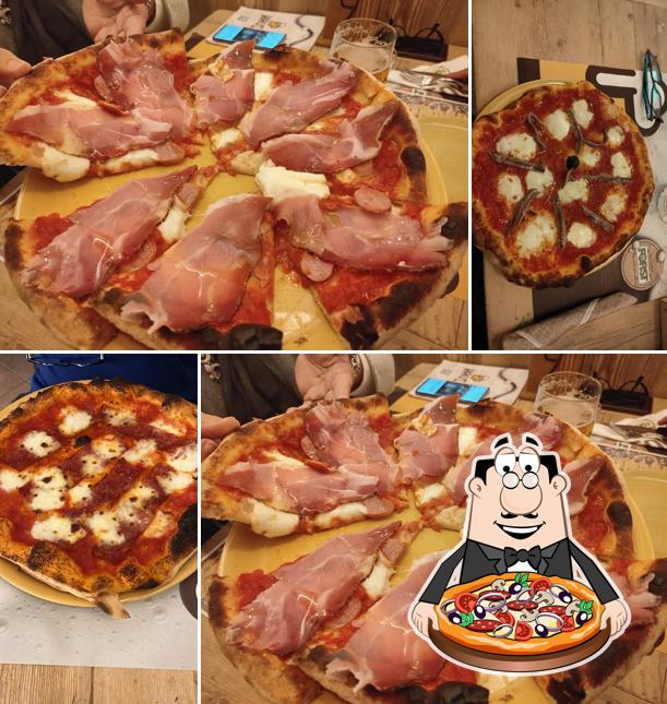 Scegli tra le molte varianti di pizza