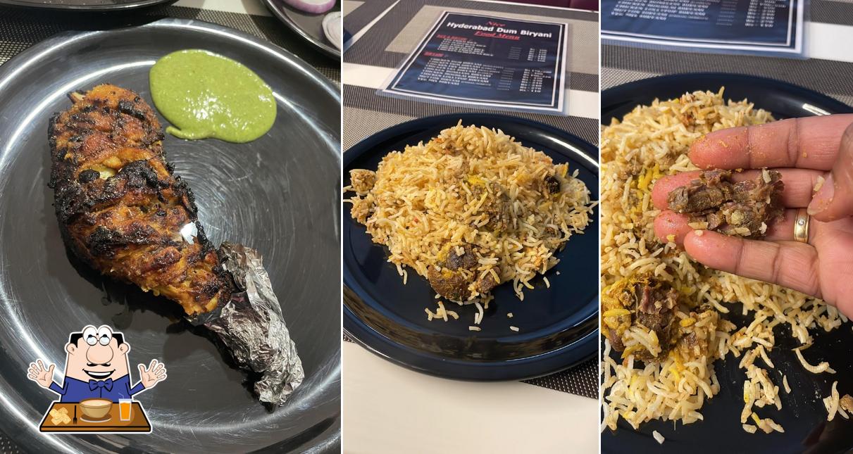 Food at NICE HYDERABADI DUM BIRIYANI