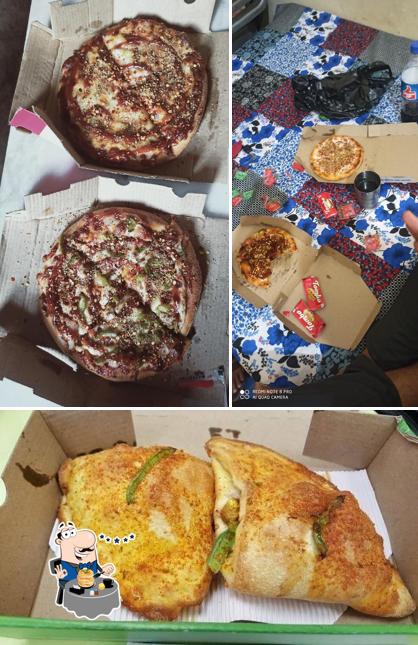 Food at Pizza Corner