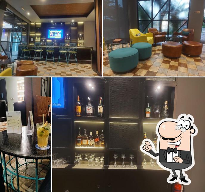 The interior of BG's - Poolside Bar