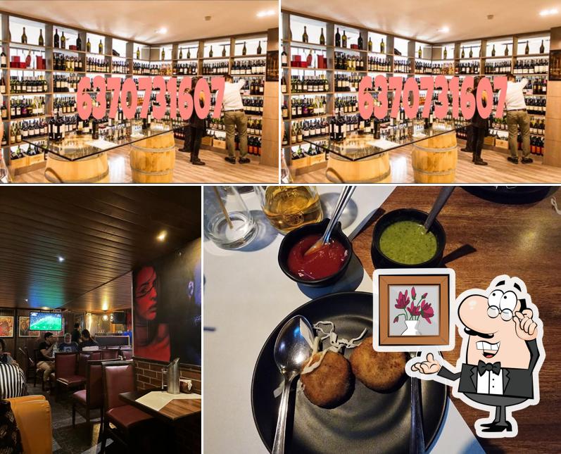The interior of spirit Kitchen &bar,opp trade star. Jb nagar Andheri east mumbai 400059