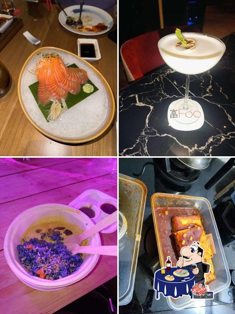 Sashimi at Foo Viviana