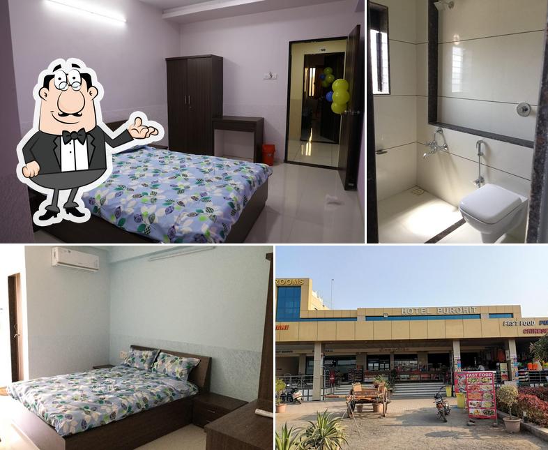 The interior of Hotel Purohit (PURE VEG.)