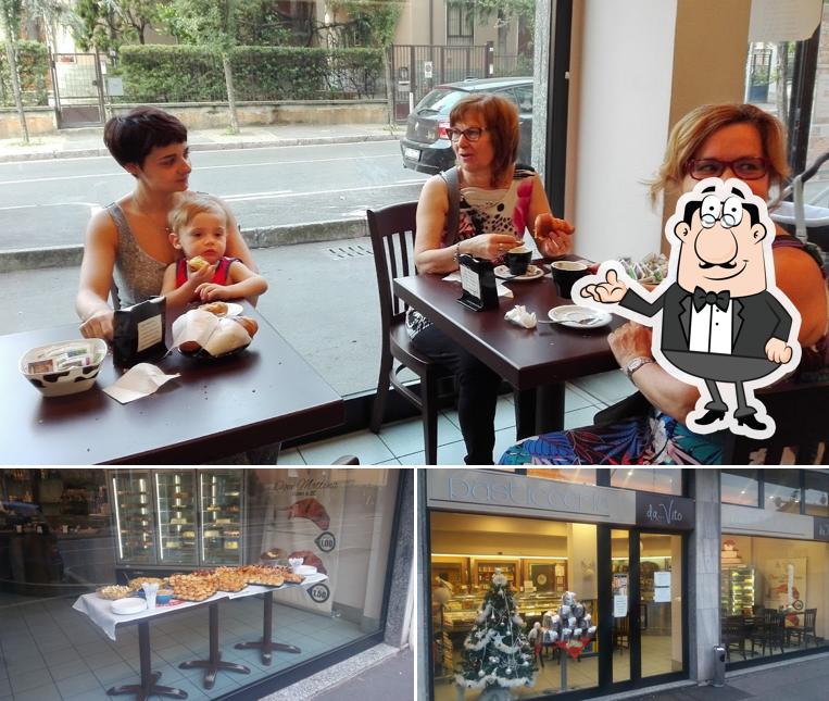 Gli interni di Pasticceria Giango