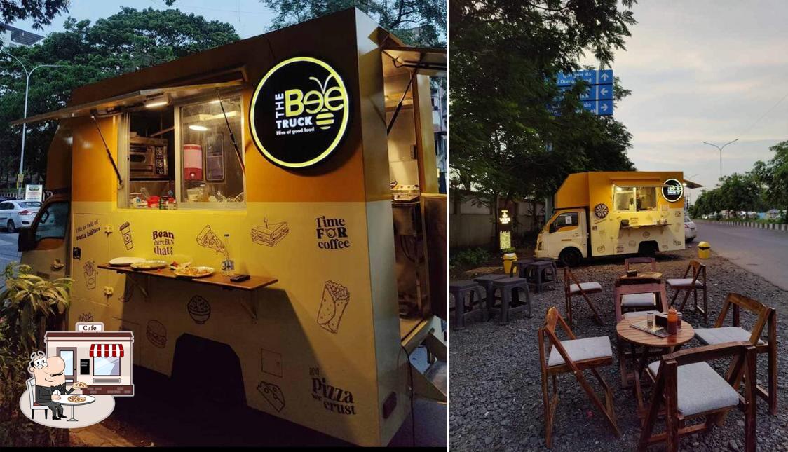 The exterior of The Bee Truck