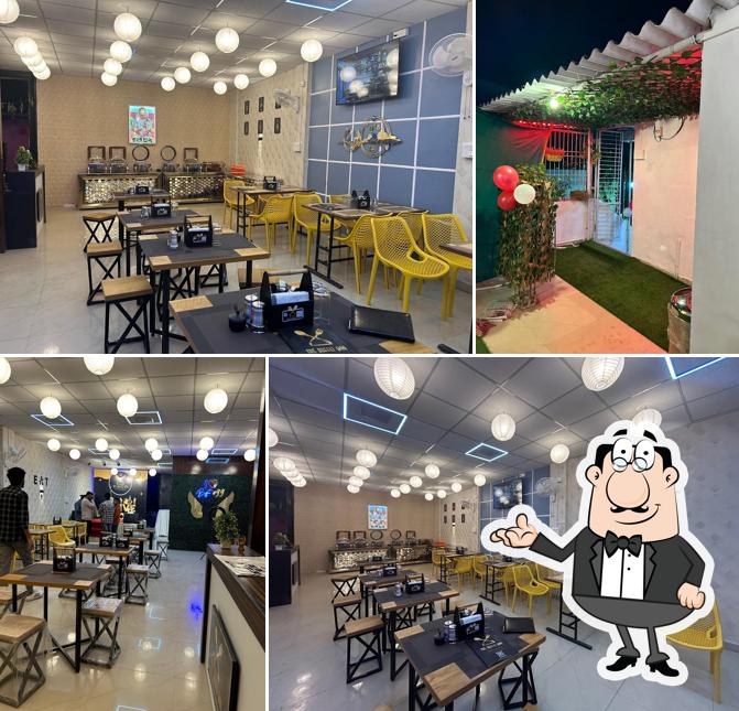 Check out how The Buffet@99 - Best Vegetarian Restaurant Indian Buffet Restaurant Veg Restaurants for Family in Jabalpur looks inside