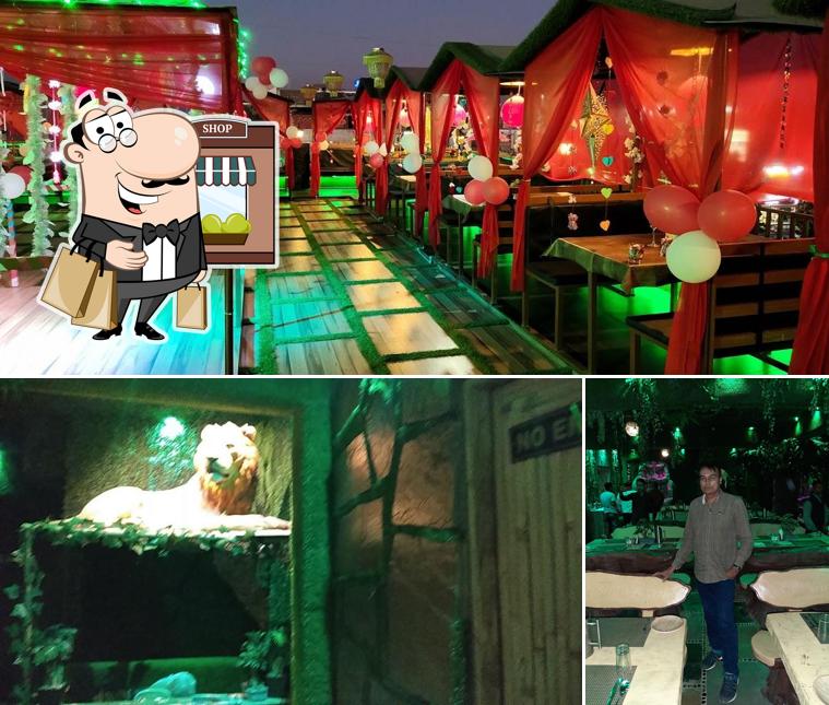 The exterior of The Jungle Joy Restaurant