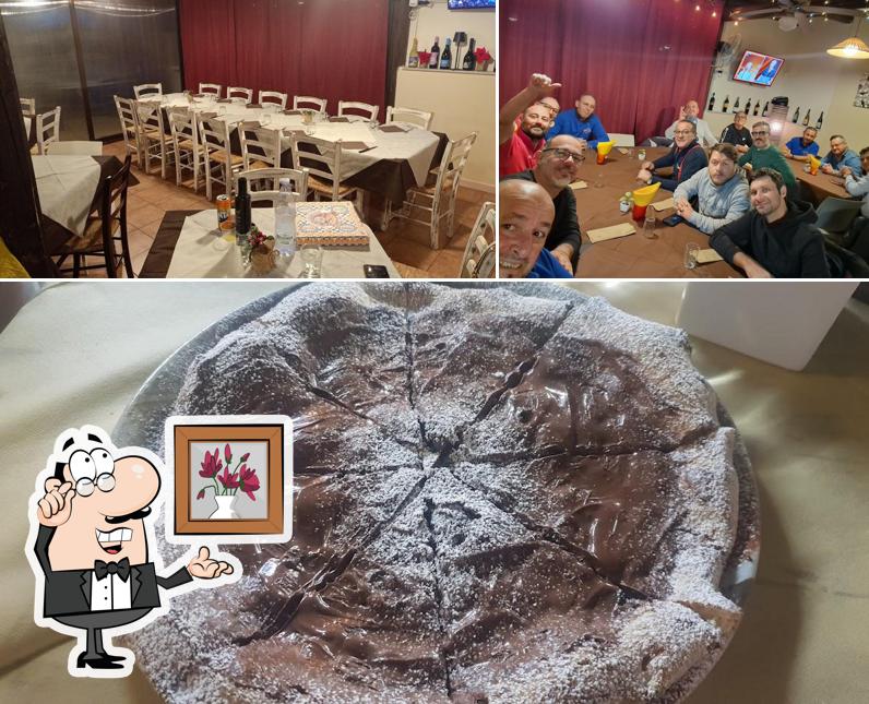 La immagine della interni e cibo di Voglia di pizza