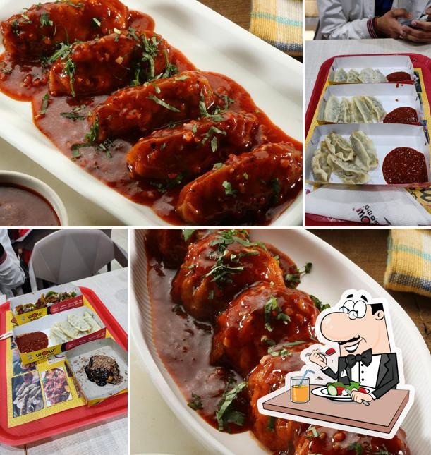 Food at Wow! Momo