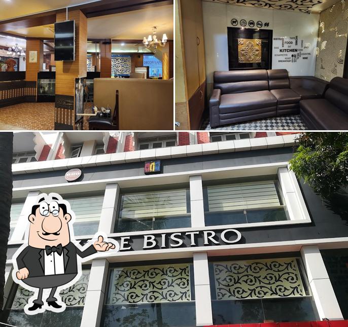 The interior of Drizzle Bistro