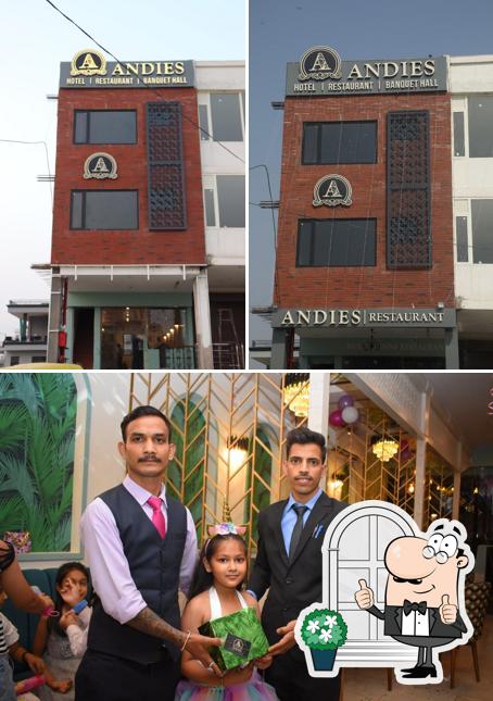 This is the picture showing exterior and interior at Andies Hotels and Restaurants Pvt Ltd