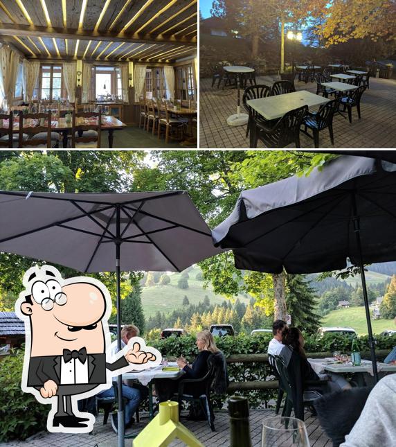 Dai un'occhiata agli interni di Auberge de la Cergniaulaz