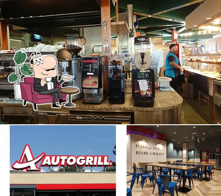 Gli interni di Autogrill