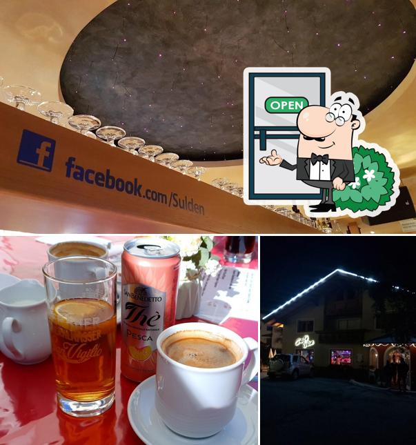 Questa è la foto che mostra la esterno e birra di Cafe Ilse