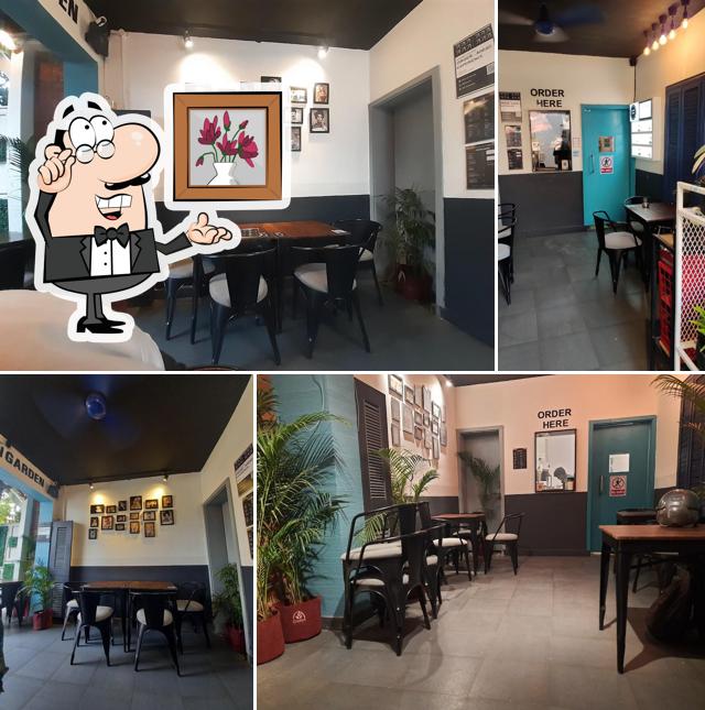 The interior of Coffee Story