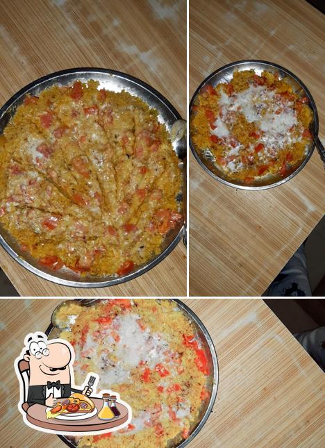 Order various types of pizza